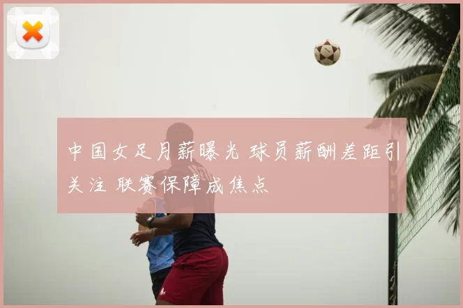 中国女足月薪曝光 球员薪酬差距引关注 联赛保障成焦点
